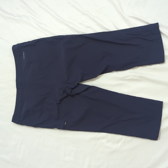Eddie Bauer Tech Capri Pants, Color Blue Size 12 - Picture 13 of 16
